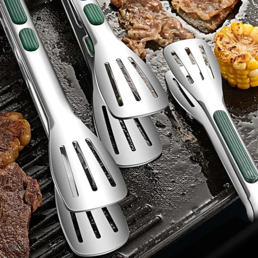 3/1Pcs Stainless Steel Food Tongs - Image 2
