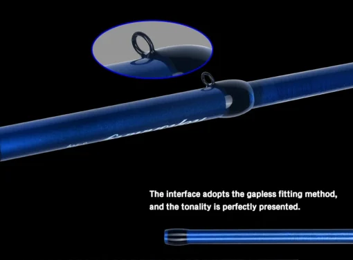 BIUTIFU Baitcasting Spinning Travel Carbon 4/5 Section Fishing Rods - Image 16