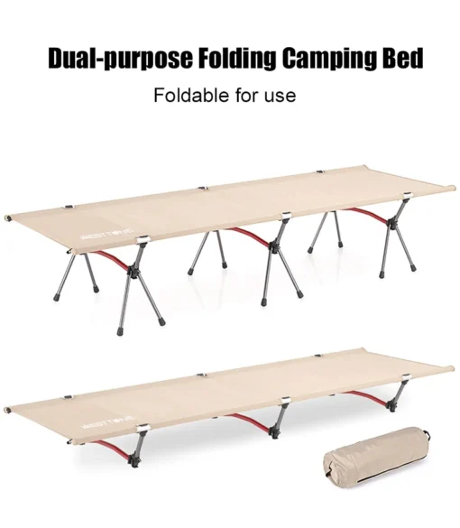WESTTUNE Camping Cot Portable Folding Bed - Image 3