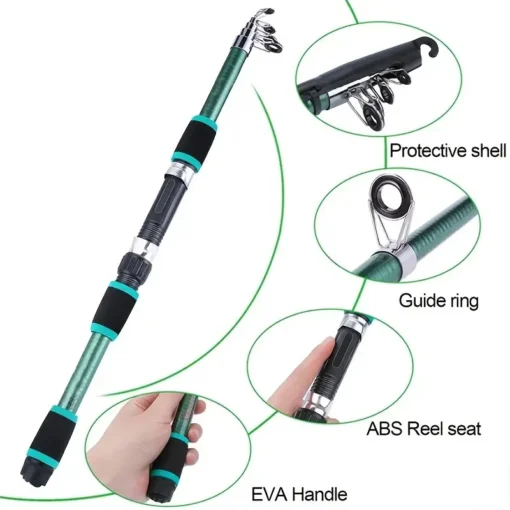 Full Kits With Telescopic Fishing Rod - Image 4
