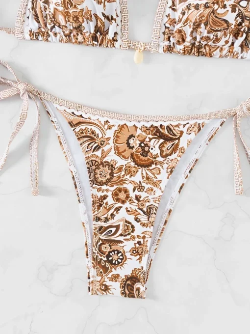 2025 Halter String Triangle Two Piece Bikini Women Swimwear - Image 6