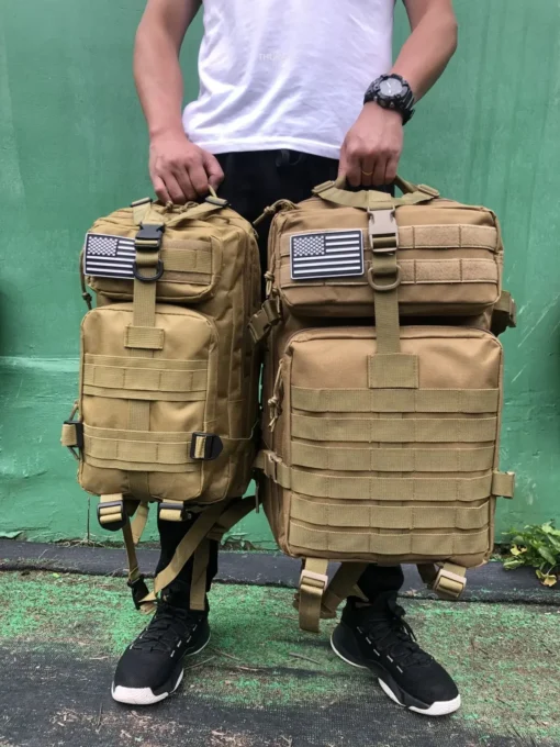 25L/50L 1000D Nylon Waterproof Trekking Fishing Hunting Bag - Image 31