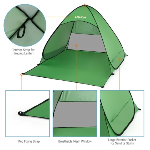 Lixada Automatic Instant Pop Up Beach Tent - Image 29