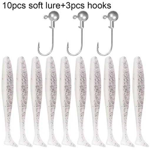10PCS Soft Lure 5.5cm 7cm 10cm - Image 9