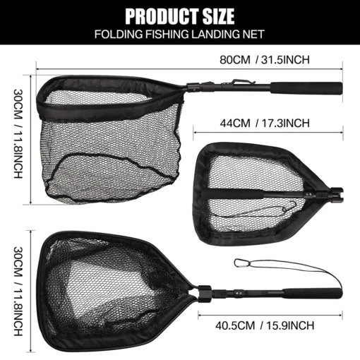 55cm-190cm Telescopic Fishing Net - Image 15