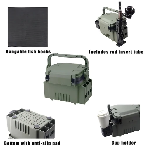 Large Fishing Box Organizer Multi-function Lure - Image 19