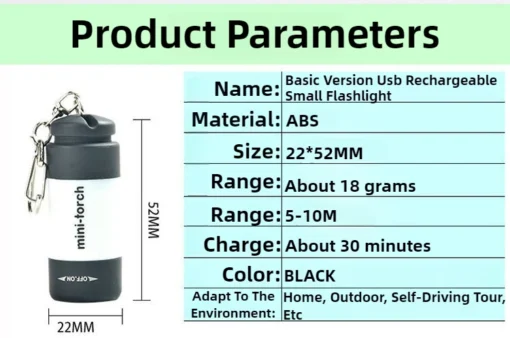 Outdoor Keychain Flashlight - Image 20