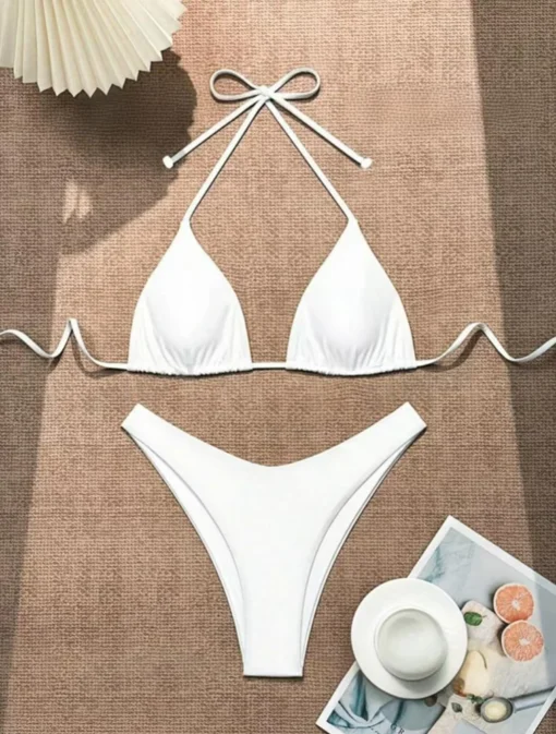2025 Women White Bikini - Image 11