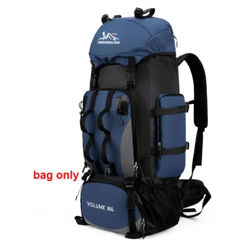 90L Waterproof Hiking Camping Backpack - Image 14