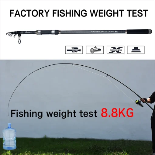 PHISHGER Telescopic Surf Spinning Rod - Image 11