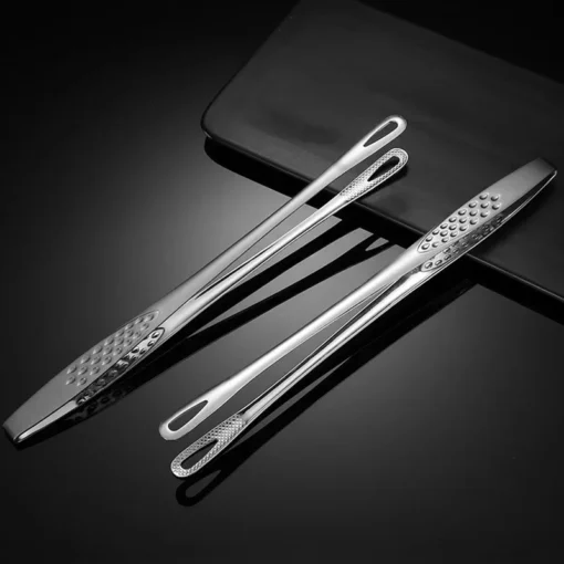 Kitchen Stainless Steel Barbecue Tongs - Image 12