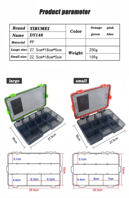 Large Capacity Fishing Accessories Tool Storage Box - Image 13