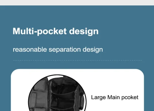 55L Luggage Duffel Bag - Image 11