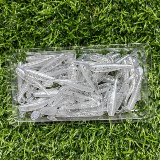50PCS Micro Soft Fishing Lures - Image 10