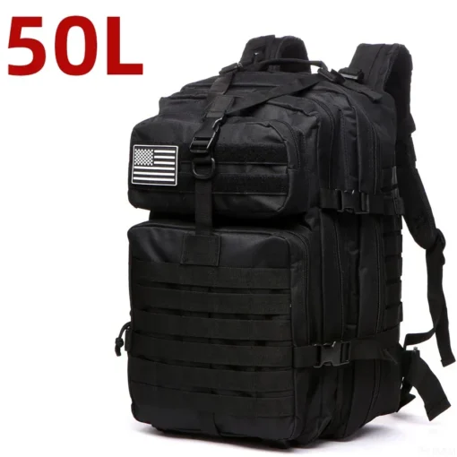 25L/50L 1000D Nylon Waterproof Trekking Fishing Hunting Bag - Image 8