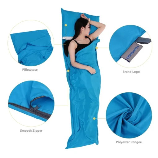 TOMSHOO 70*210CM Portable Sleeping Bag - Image 5
