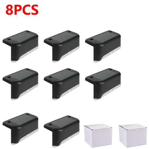 Warm White LED Solar Step Lamp - Image 15