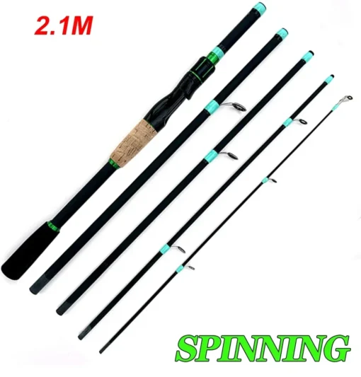 Casting Spinning Lure Fishing Rod Solid ML Tip - Image 10