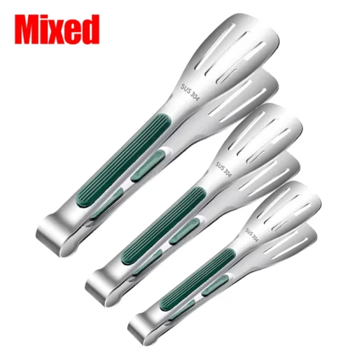 3/1Pcs Stainless Steel Food Tongs - Image 7