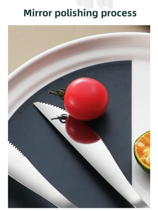 Stainless Steel Tableware Set Portable Cutlery Dinner Knife Fork Spoon Chopsticks Four-piece Suit with Box - Image 21