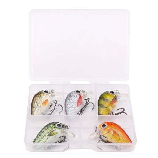 GOBASS 5pcs Mini Fish Bass Fishing Lure - Image 7