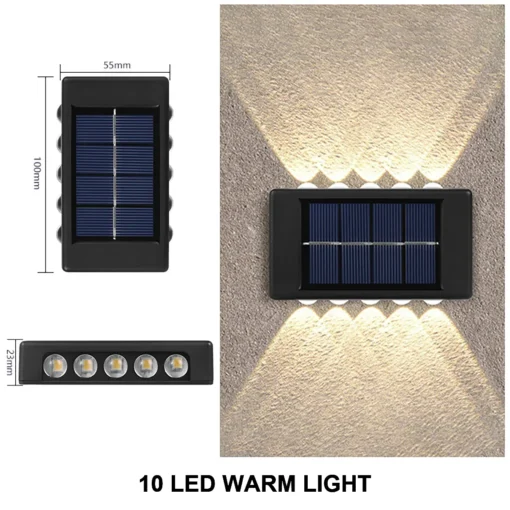 Solar Wall Lamp Outdoor Waterproof - Image 7