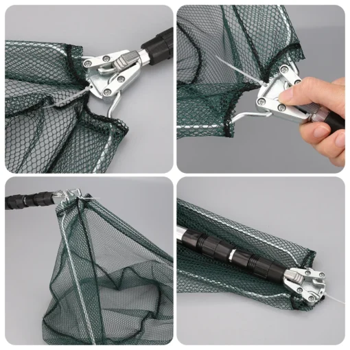 55cm-190cm Telescopic Fishing Net - Image 23