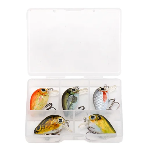 GOBASS 5pcs Mini Fish Bass Fishing Lure - Image 12