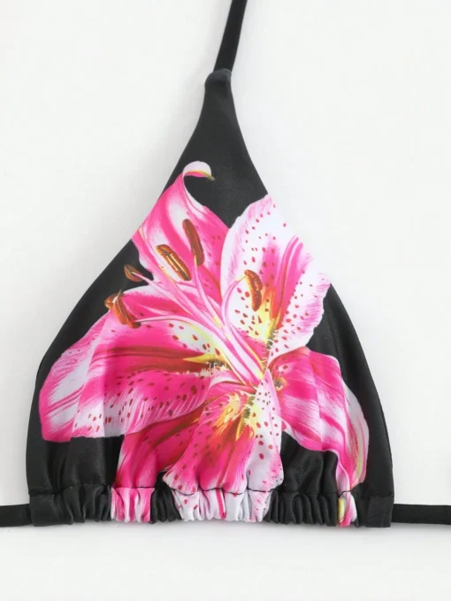 2025 New Flower Print Bikini Set - Image 26