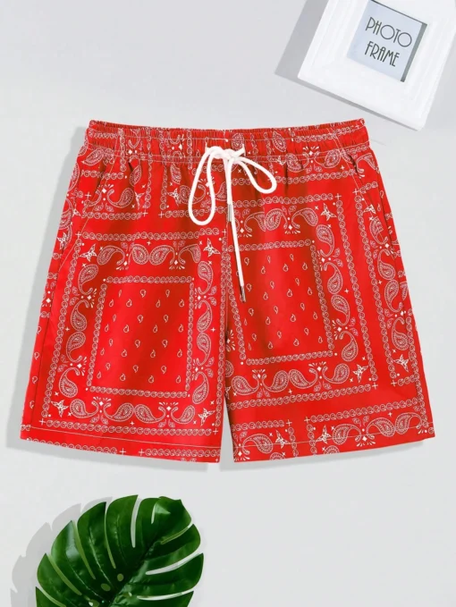 Trend Bandana Graphic Beach Short - Image 20