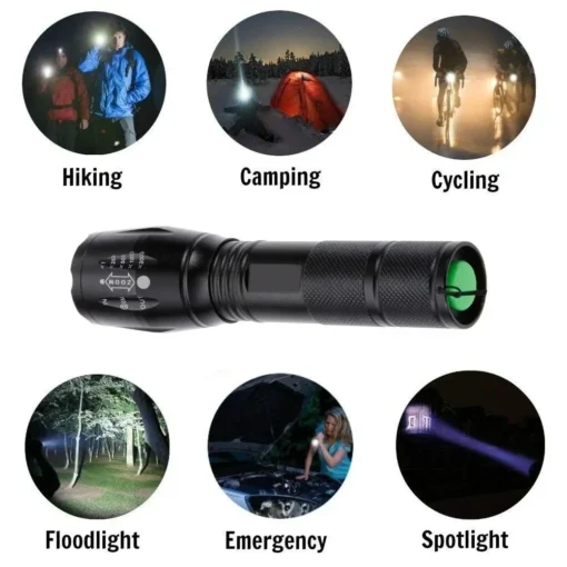 High Power T6 LED Flashlights - Image 5