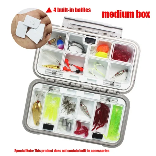 Fishing Tackle Boxes Waterproof Fishing Storage Boxes - Image 36