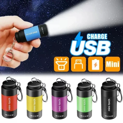 Outdoor Keychain Flashlight