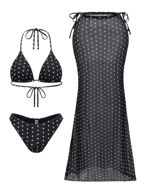 2025 New Flower Print Bikini Set - Image 12