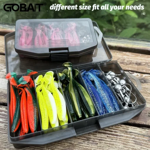 50PCS/Box Metal Jig Bait 5.5cm 7cm 10cm Soft Lure - Image 21