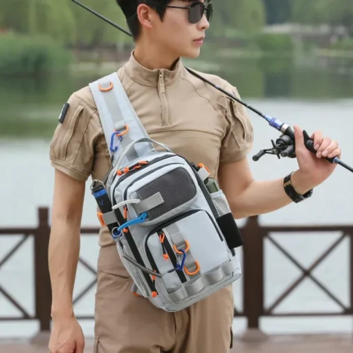 Waterproof Camo Tactical Chest Bag - Image 2