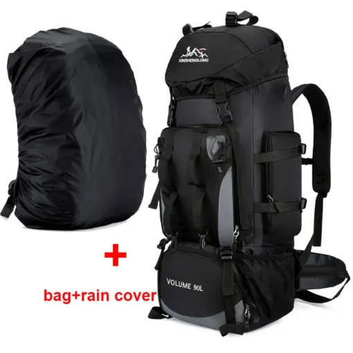 90L Waterproof Hiking Camping Backpack - Image 12