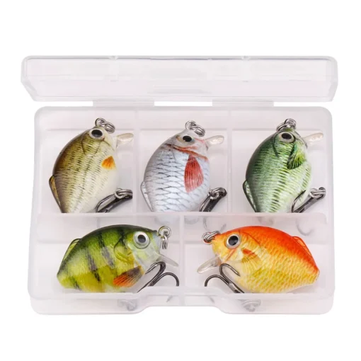 GOBASS 5pcs Mini Fish Bass Fishing Lure - Image 15