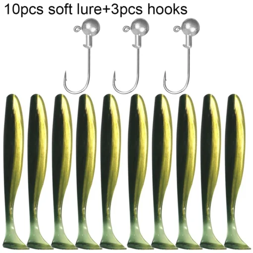 10PCS Soft Lure 5.5cm 7cm 10cm - Image 18