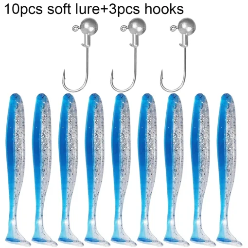 10PCS Soft Lure 5.5cm 7cm 10cm - Image 15