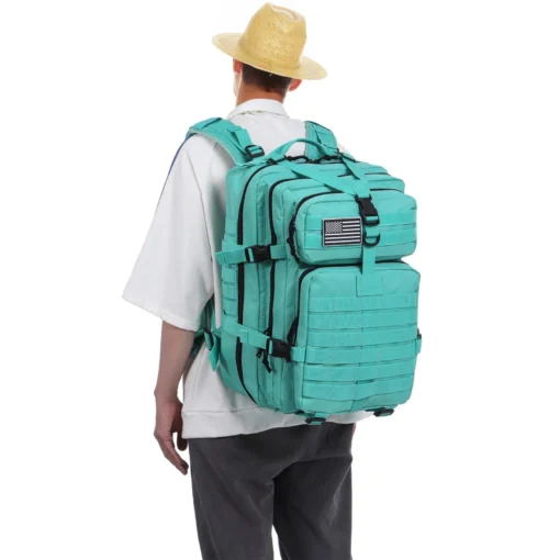 25L/50L 1000D Nylon Waterproof Trekking Fishing Hunting Bag - Image 38