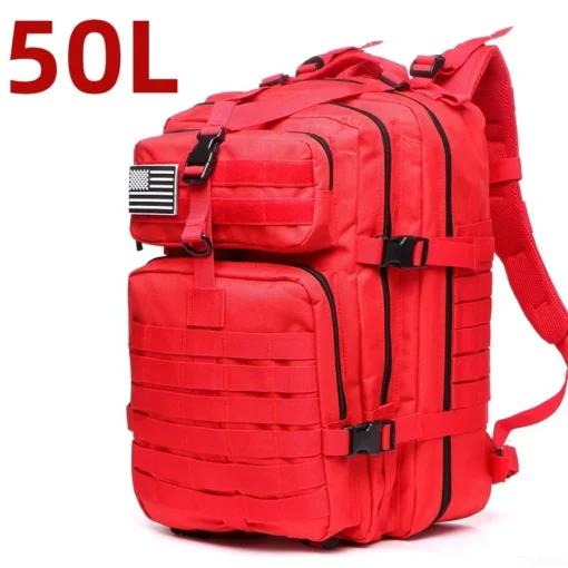 25L/50L 1000D Nylon Waterproof Trekking Fishing Hunting Bag - Image 15