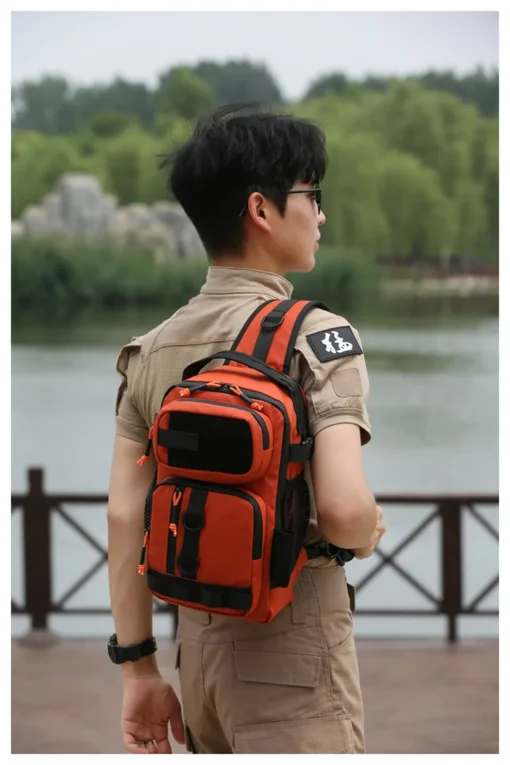 Waterproof Camo Tactical Chest Bag - Image 39