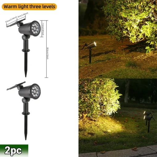 9 LED Solar Spot Lights - Image 9