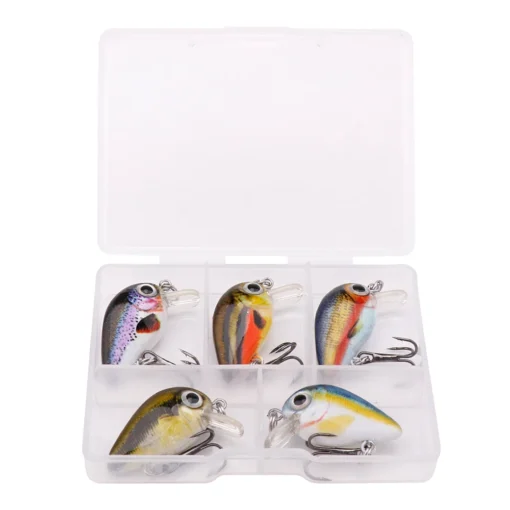 GOBASS 5pcs Mini Fish Bass Fishing Lure - Image 16