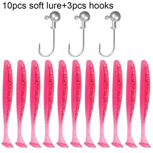 10PCS Soft Lure 5.5cm 7cm 10cm - Image 12