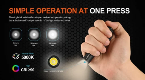 ACEBEAM Pokelit AA EDC Flashlight - Image 15