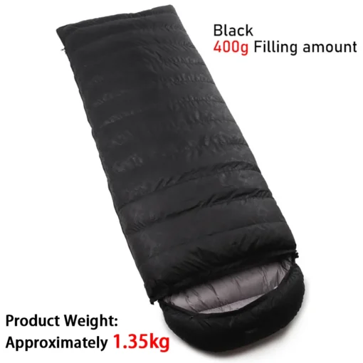 Outdoor down sleeping bag 210cm*80cm single person - Image 14
