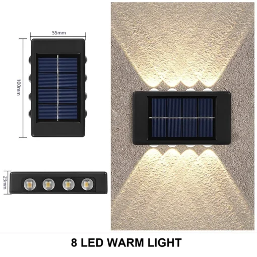 Solar Wall Lamp Outdoor Waterproof - Image 6