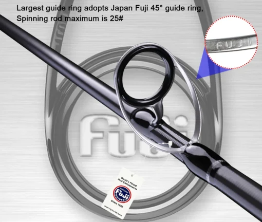 BIUTIFU Spinning Casting Fuji Fishing Rods - Image 8